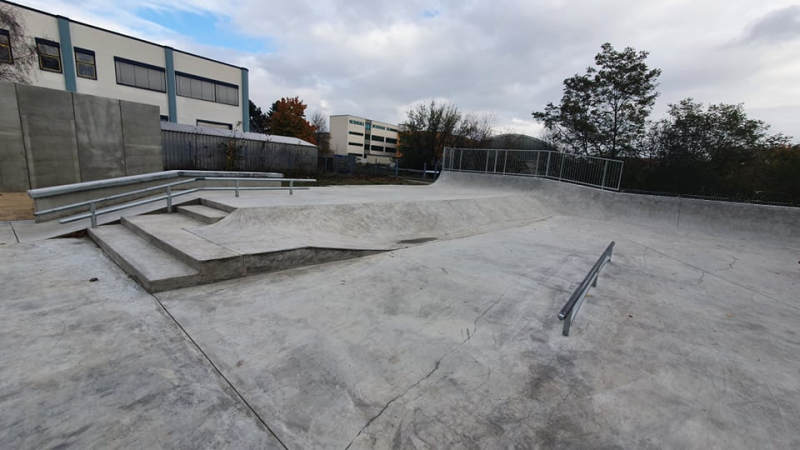 Skatepark Riesa Merzdorf Fertigstellung