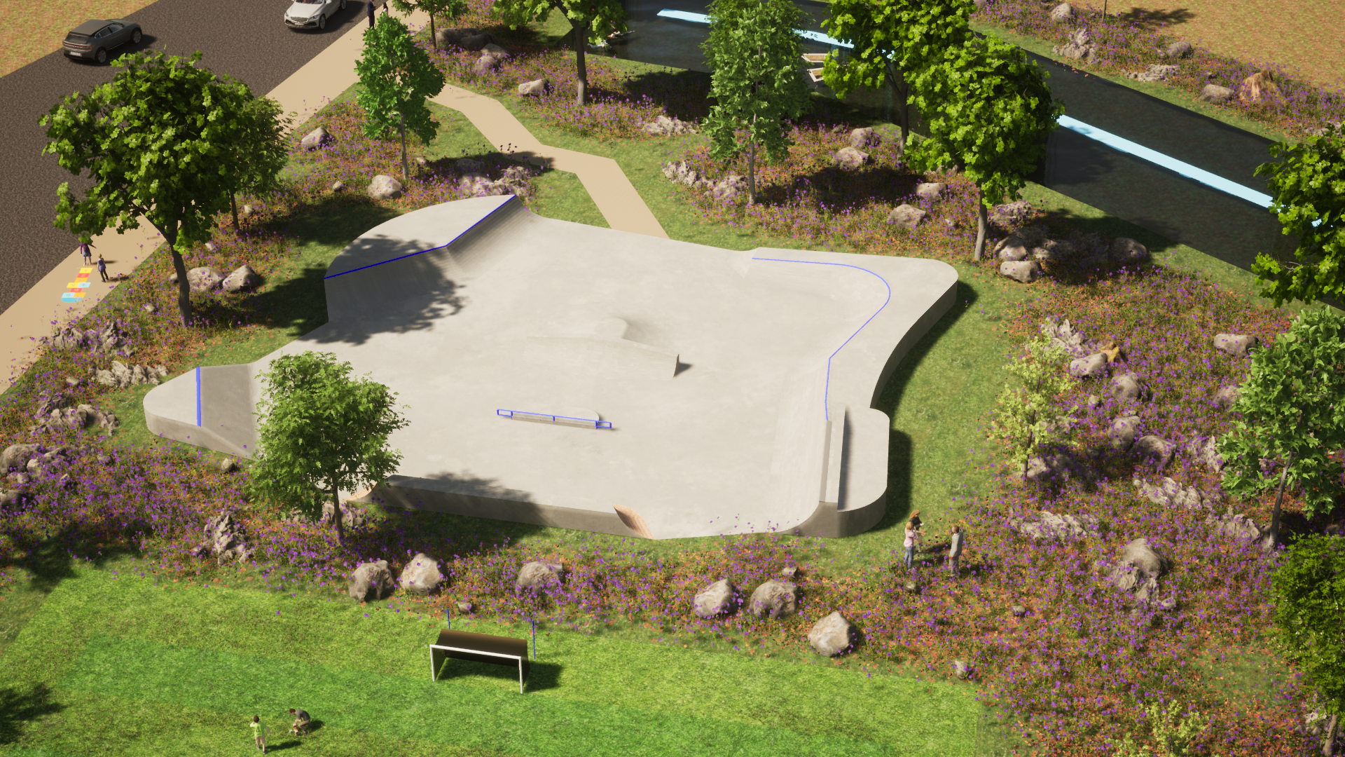 Skatepark Lappersdorf Street Outdoor