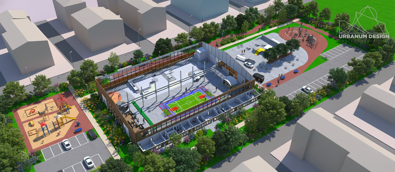 Bielefeld Multisports Halle Visualisierung