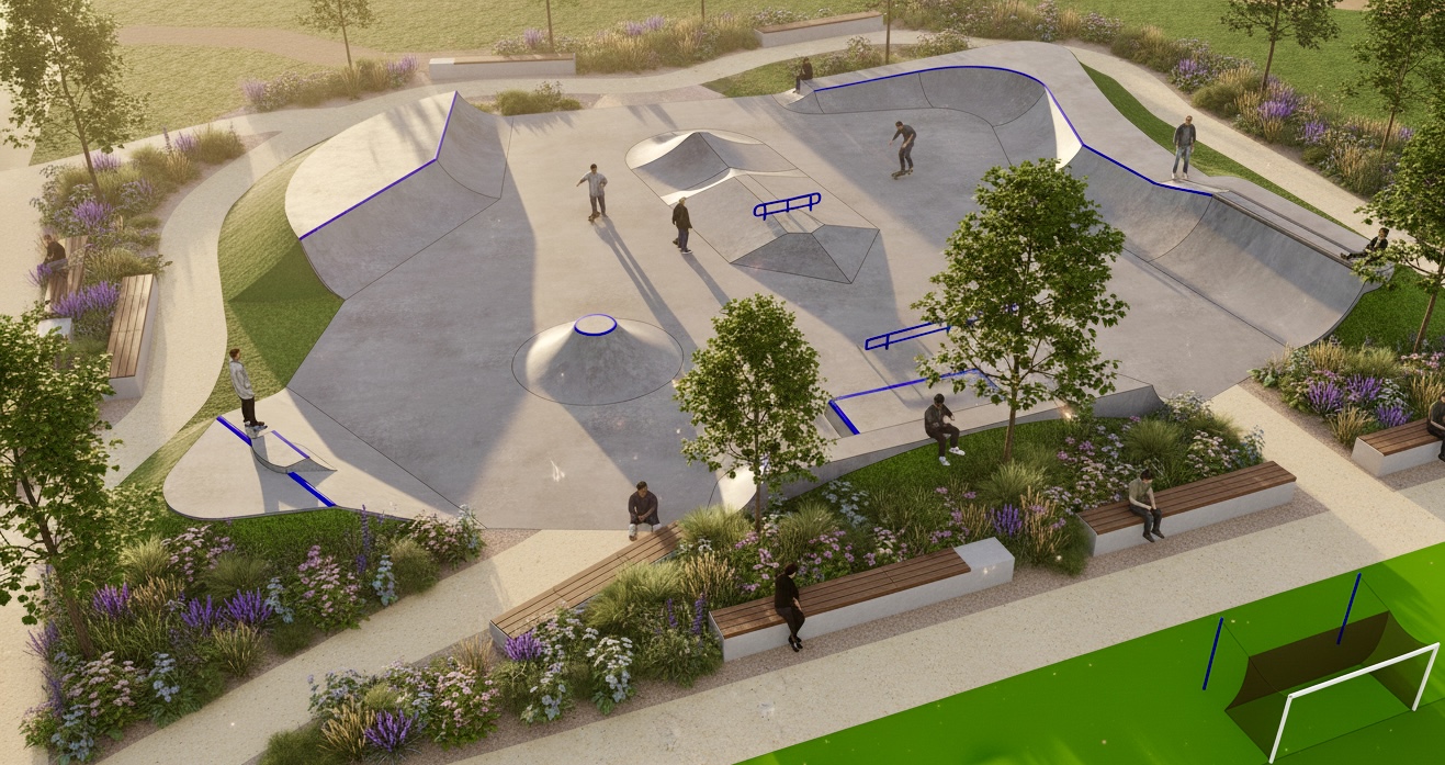 Skatepark Lappersdorf Street