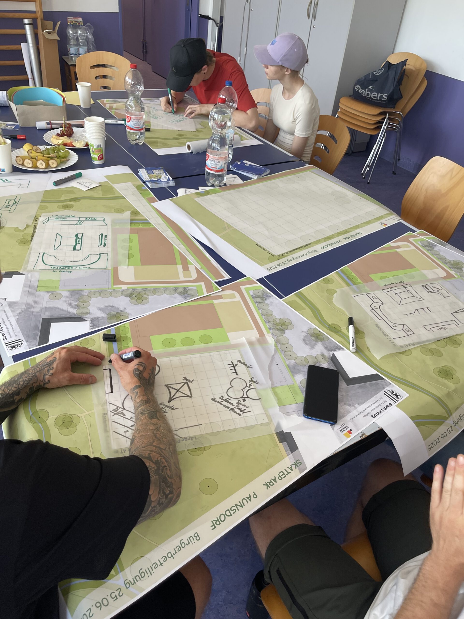 Skatepark Workshop Ergebnisse