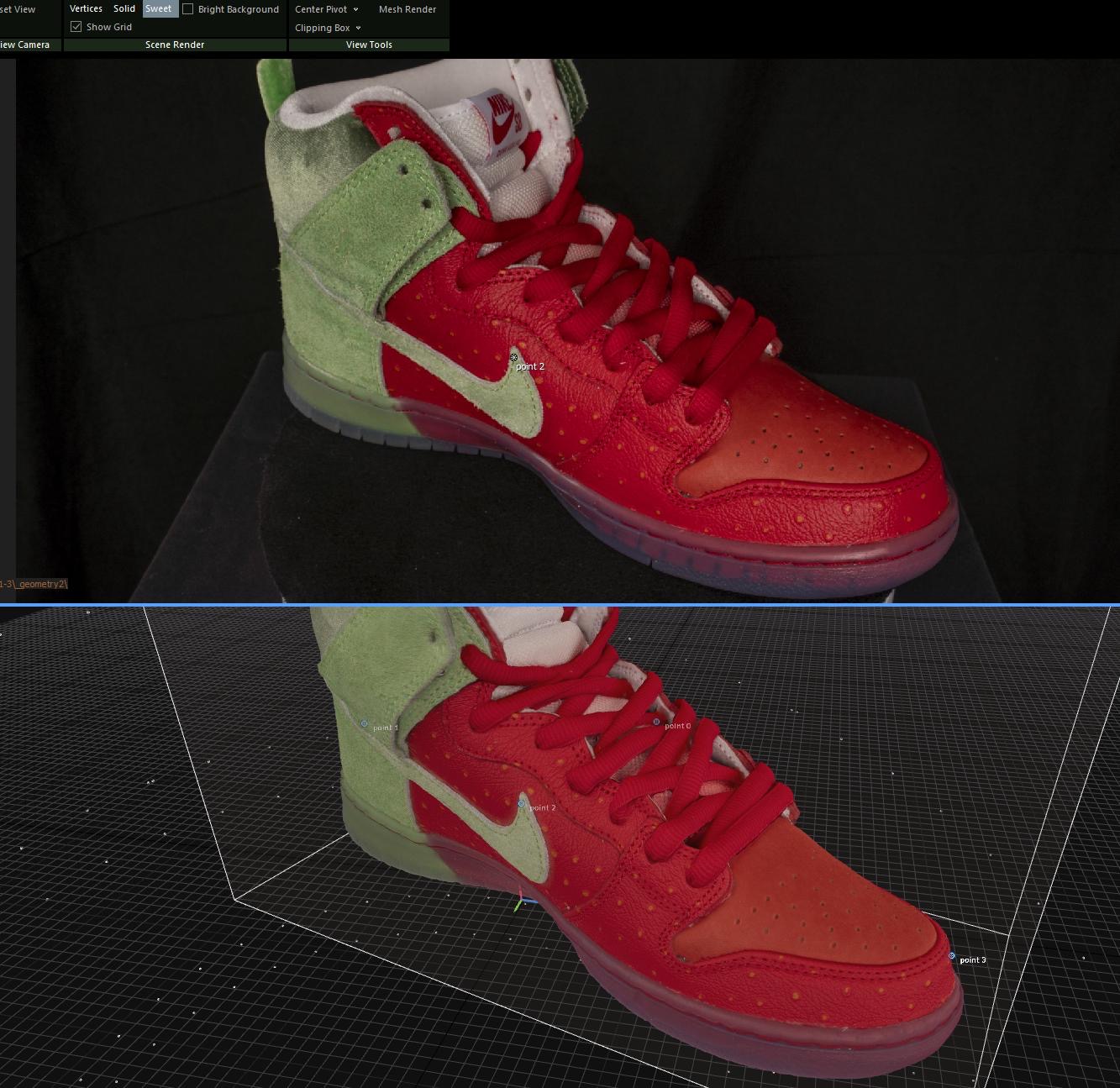 Photogrammetrie 3D Modell Skatepark