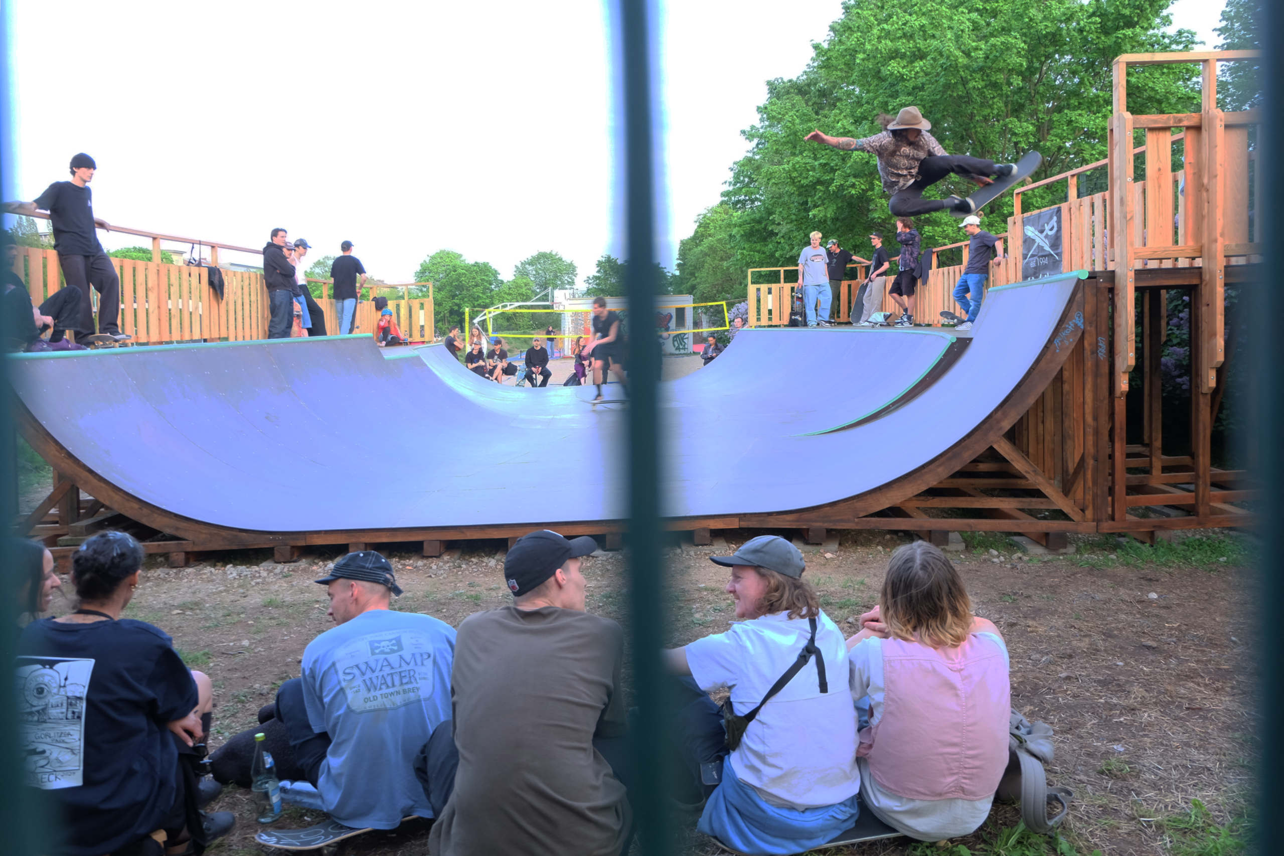 Miniramp Görlitzer Park Berlin Skater