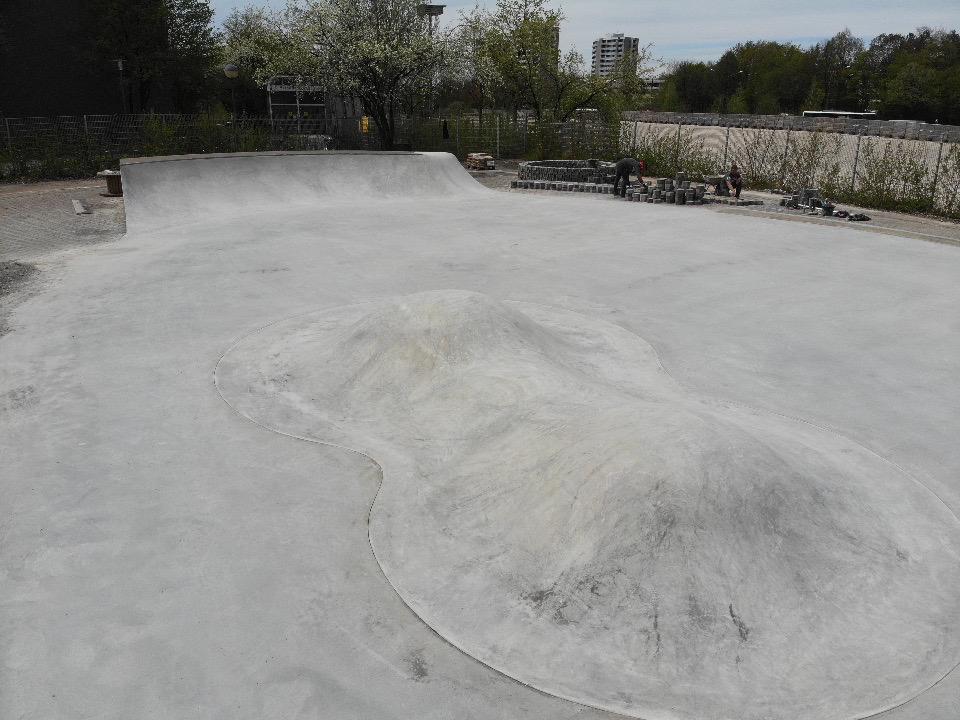 Skatepark Sugar Mountain München Detail