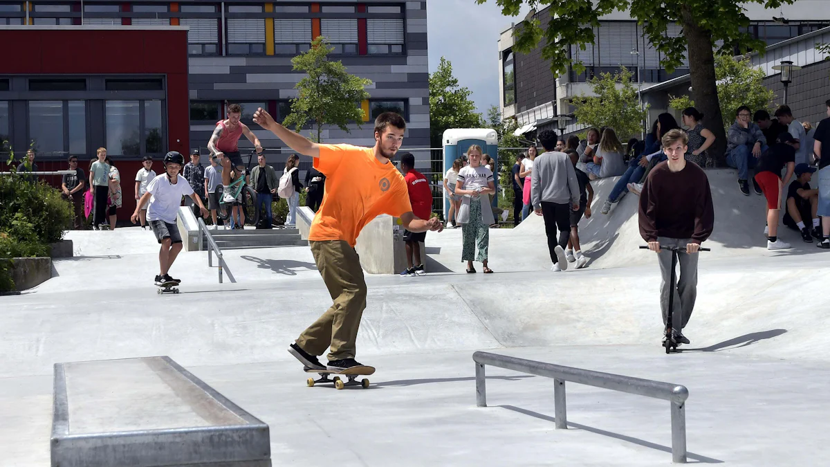 Skatepark Dorfen Gesamtansicht