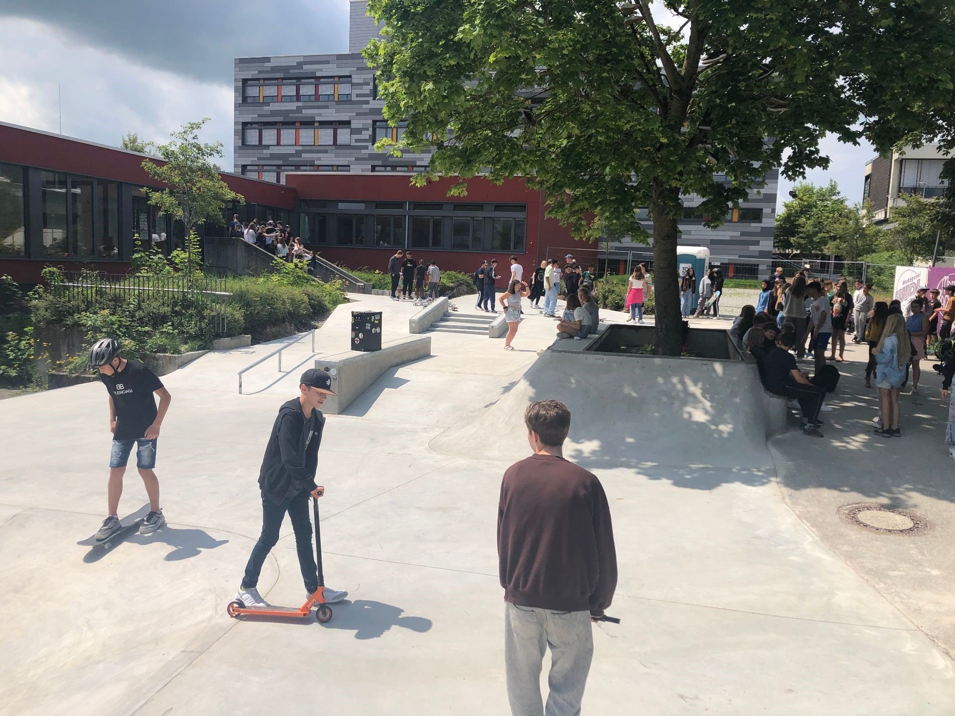 Skatepark Dorfen Detail Street