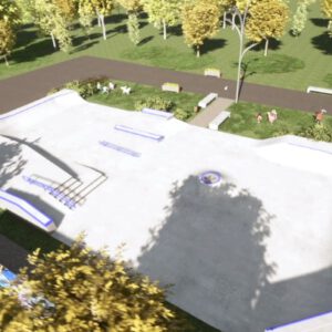 Nachhaltige Skatepark-Planung mit recycelten Materialien von Urbanum-Design